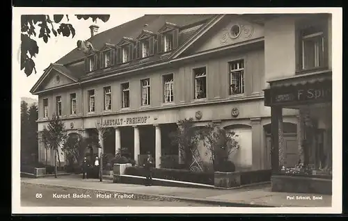 AK Baden, Hotel Freihof