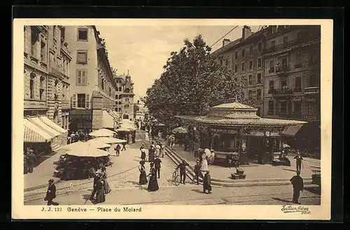 AK Genève, Place du Molard