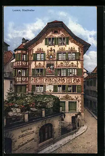 AK Luzern, Restaurant & Bierhalle Stadtkeller