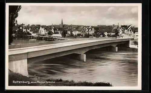 AK Rottenburg a. N., Neue Neckarbrücke