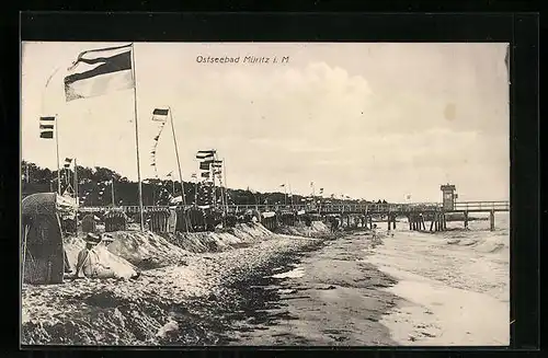 AK Müritz i. M., Strandpartie