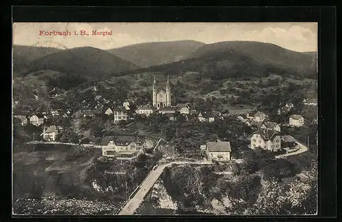 AK Forbach i. B., Gesamtansicht