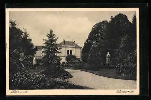 AK Lahr i. B., Stadtgarten