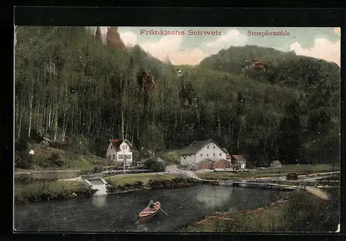 AK Gössweinstein / Fränk. Schweiz, Stempfermühle