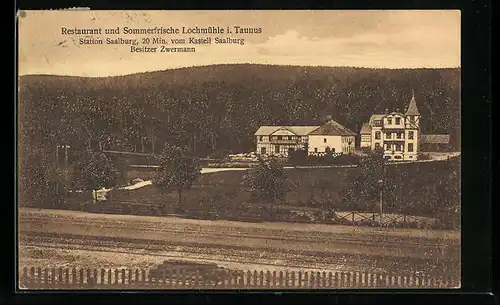 AK Wehrheim / Taunus, Gasthaus Lochmühle