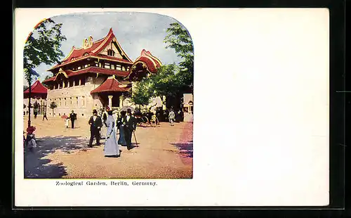 AK Berlin, Zoologischer Garten, Eingangsbereich