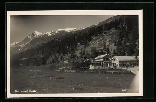 AK Pontresina, Restaurant Roseg