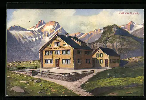 AK Appenzell, Gasthaus Ebenalp