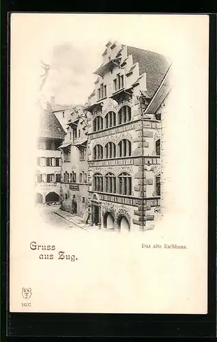AK Zug, am alten Rathaus