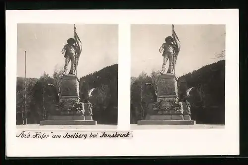 AK Innsbruck, Andreas Hofer-Denkmal am Berg Isel