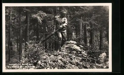 AK Innsbruck, Berg Isel, Eiserne Blumenteufel, Kriegshilfe