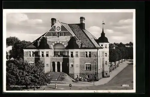 AK Oskarshamn, Järnvägsstationen