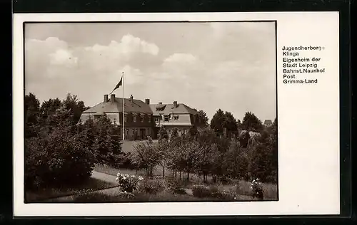 AK Leipzig, Jugendherberge Klinga, Eigenheim der Stadt Leipzig