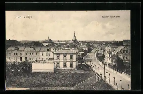 AK Bad Lausigk, Ansicht von Osten