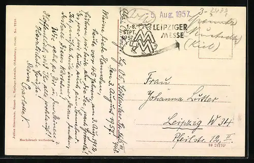 AK Grömitz i. Holst., Strand von der See aus gesehen