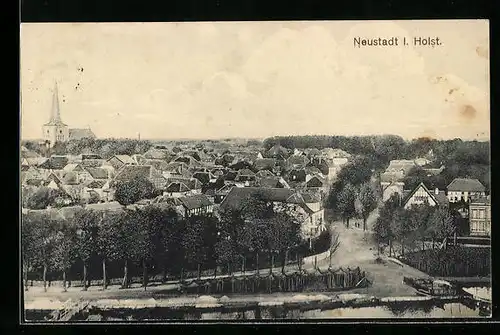 AK Neustadt i. Holst., Gesamtansicht