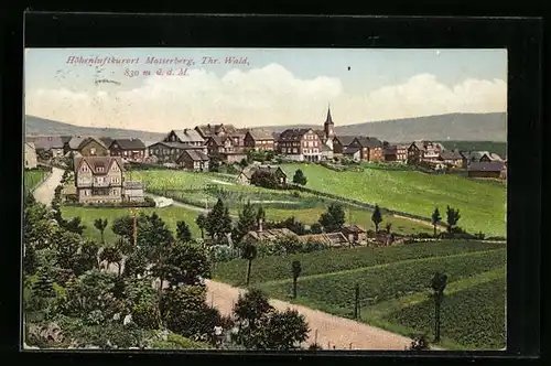 AK Masserberg / Thür. Wald, Totalansicht