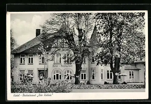 AK Schwarzenbek, Hotel-Restaurant Zur Rülau von Rudolf Röhre