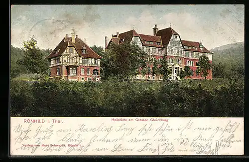 AK Römhild, Heilstätte am Grossen Gleichberg