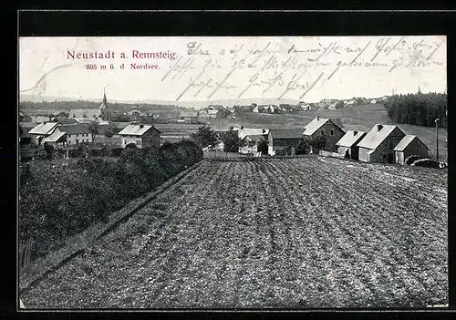 AK Neustadt / Rennsteig, Gesamtansicht