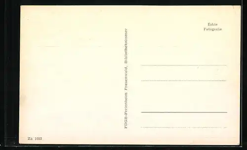 AK Frauenwald, FDGB-Ferienheim, Bibliothekzimmer