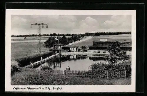 AK Frauenwald / Rennsteig, Bergbad
