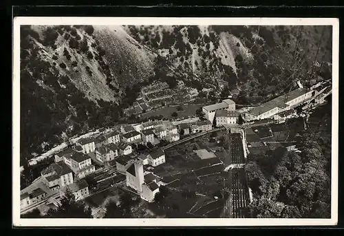 AK Campocologno, Gesamtansicht, Luftbild