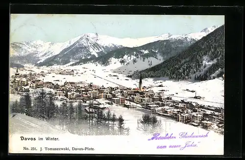AK Davos, Totale im Winter