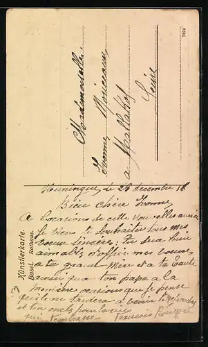 Künstler-AK Basel, Rathaus