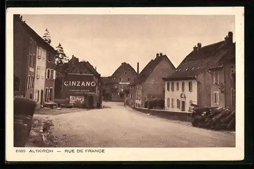 AK Altkirch, Rue de France