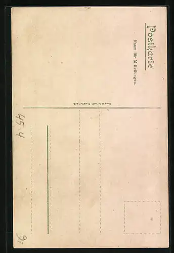 Künstler-AK Frankfurt am Main, 11. Deutsches Turnfest Juli 1908, Turner mit Keulen