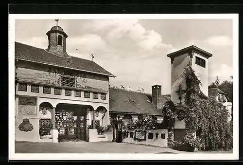 AK Königstein im Taunus, Partie am Klostergut Rettershof