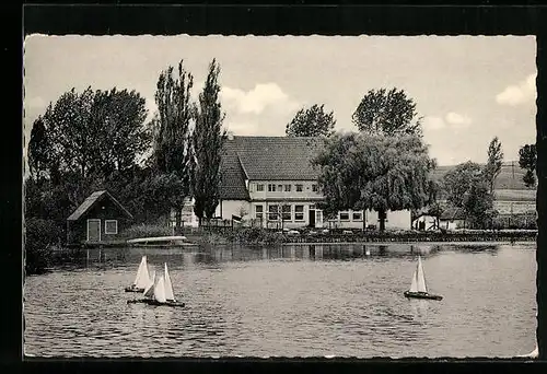 AK Duderstadt am Seeburger See, das Gasthaus Graf Isang