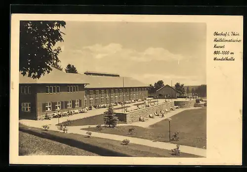 AK Oberhof i. Thür., Anlagen an der Wandelhalle