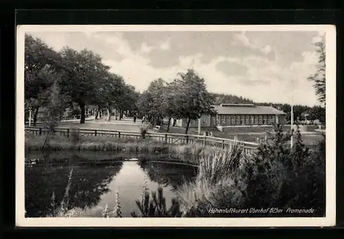 AK Oberhof i. Thür., Anlagen an der Promenade