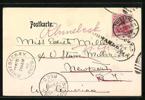 AK Triberg, Generalansicht der Stadt