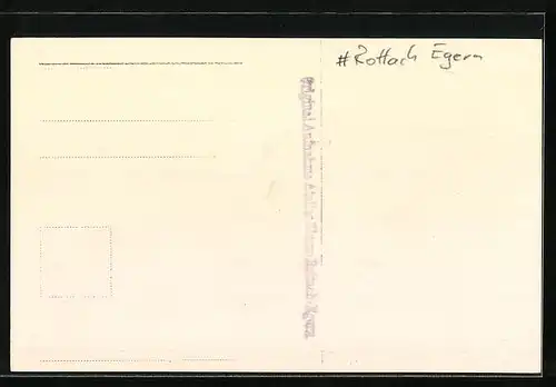 AK Rottach Egern, Blick zur Kirche am Seeufer