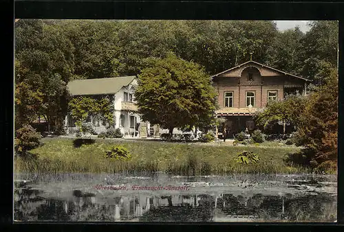AK Wiesbaden, an der Fischzucht Anstalt