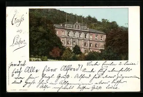 AK Lahr i. B., Fassade des Reichswaisenhaus