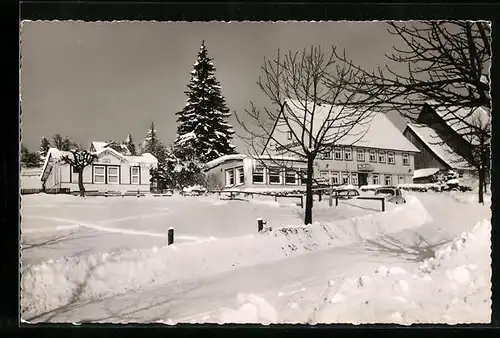 AK Hahnenklee-Bockswiese, Hotel pension Haus Sonnenschein