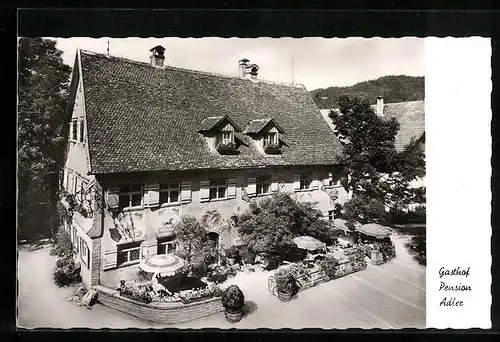 AK Grossholzleute, am Gasthof Pension Adler