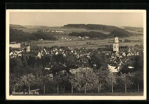 AK Biberach an der Riss, Generalansicht mit Blick zur Kirche