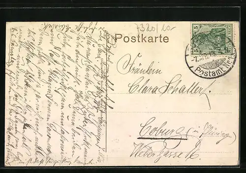 AK Göppingen i. Württbg., Partie am Ufer des Schockensee