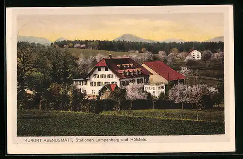 AK Lampenberg, Kurort Abendsmatt