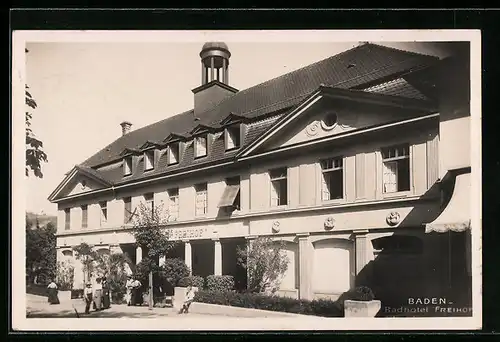AK Baden, Badhotel Freihof