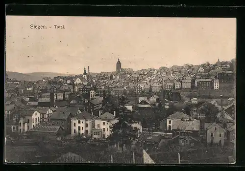 AK Siegen, Totalansicht mit Blick auf die Kirche