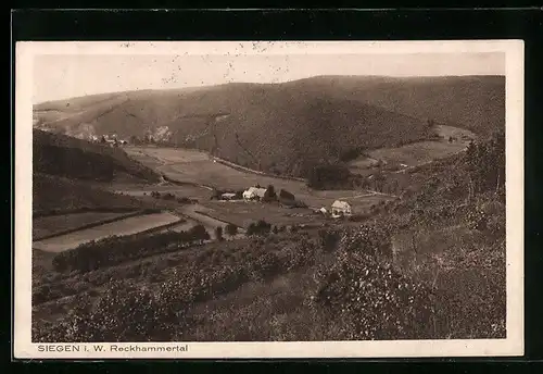 AK Siegen i. W., Blick auf das Reckhammertal