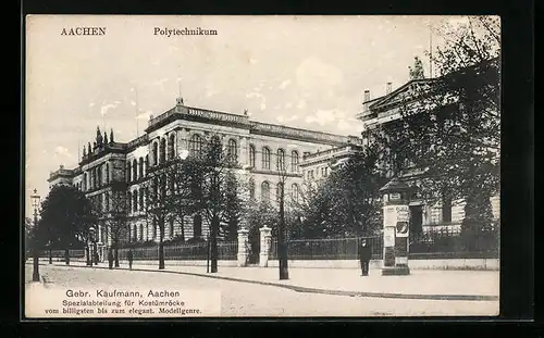 AK Aachen, Blick auf das Polytechnikum