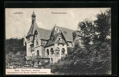 AK Aachen, Gasthaus Waldschlösschen