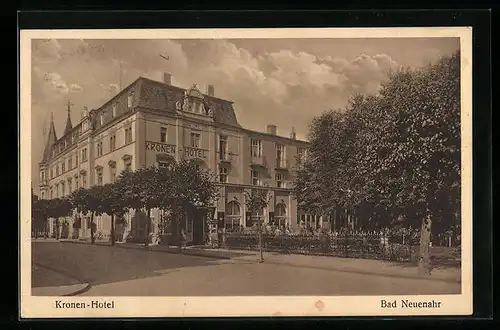 AK Bad Neuenahr, Blick auf das Kronen-Hotel